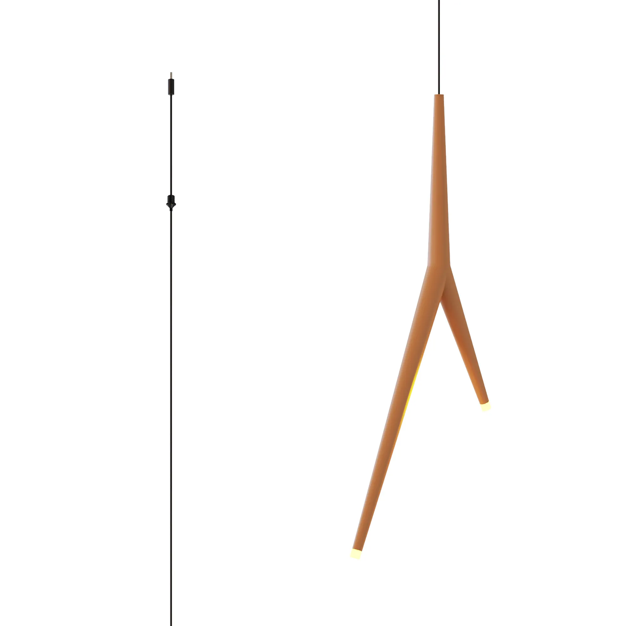 Modular Arrecife Gold Ceiling Lights Mantra Single Pendant Module